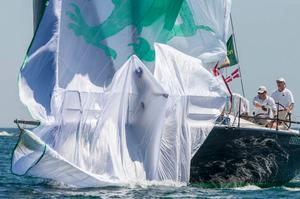 CHRISTOPHER DRAGON, Sail Number: USA 4304, Owner/Skipper: Andrew & Linda Weiss, Class: IRC 4, Yacht Type: Sydney 43, Home Port: Mamaroneck,Â  NY,Â  USA - 160th NYYC Annual Regatta photo copyright  Rolex/Daniel Forster http://www.regattanews.com taken at  and featuring the  class