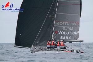 Newly launched Raw Prawn (Damien Widdy) - Sail Mooloolaba 2014 - Day Two of Racing photo copyright Teri Dodds http://www.teridodds.com taken at  and featuring the  class