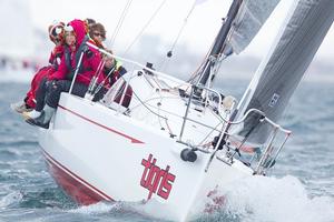 Tigris first day AWKR. - Australian Women’s Keelboat Regatta 2014 photo copyright  Steb Fisher taken at  and featuring the  class