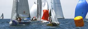  Vipers of ABYC's Jay Golison (l.) and Santa Barbara YC's Jeff Grange drop spinnakers to round leeward mark photo copyright Rich Roberts taken at  and featuring the  class