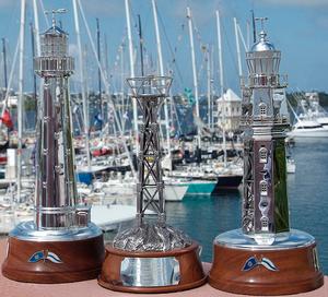 Three major keeper prizes... Gibbs Hill North Rock and St. David's Lights photo copyright Barry Pickthall / PPL taken at  and featuring the  class