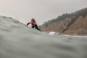 Fiona Wylde smiling for the camera photo copyright American Windsurfing Tour http://americanwindsurfingtour.com/ taken at  and featuring the  class