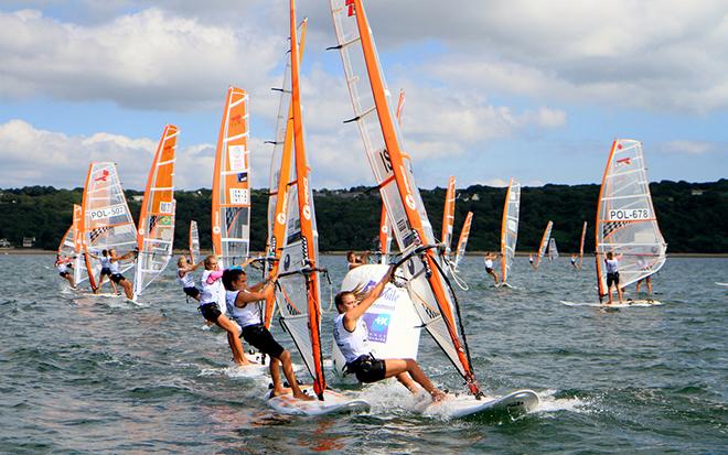 BIC Techno 293 Worlds 2014 © Patrik Pollak