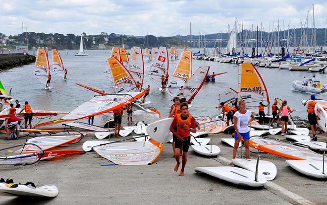 BIC Techno 293 Worlds 2014 © Patrik Pollak