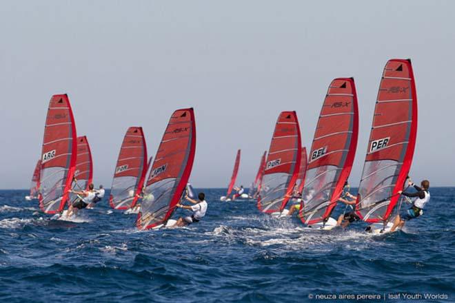 RS:X fleet - 2014 ISAF Youth Sailing World Championship ©  Neuza Aires Pereira | ISAF Youth Worlds