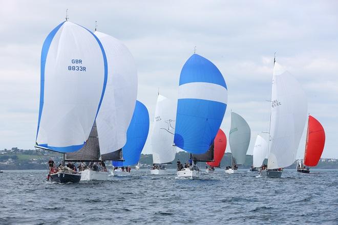 Dark Angel leads the IRC2 fleet - Volvo Cork Week 2014 © Volvo Cork Week/Photoaction.com