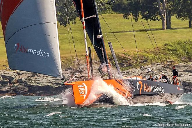 Team Alvimedica in Newport, RI © George Bekris http://www.georgebekris.com