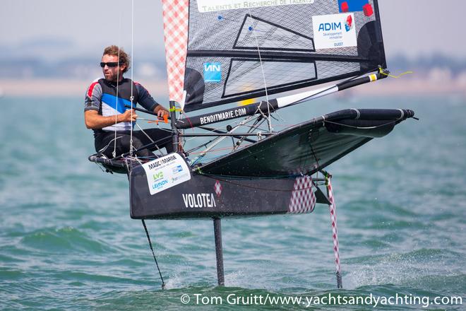International Moth World Championships 2014 © Tom Gruitt / yachtsandyachting.com