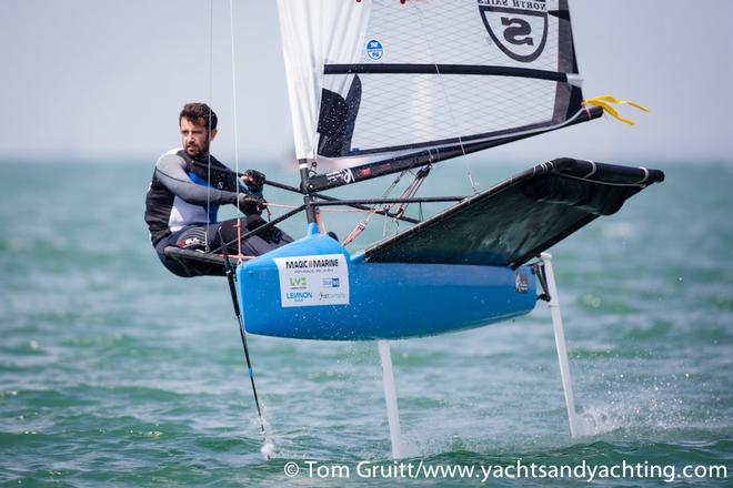 International Moth World Championships 2014 © Tom Gruitt / yachtsandyachting.com