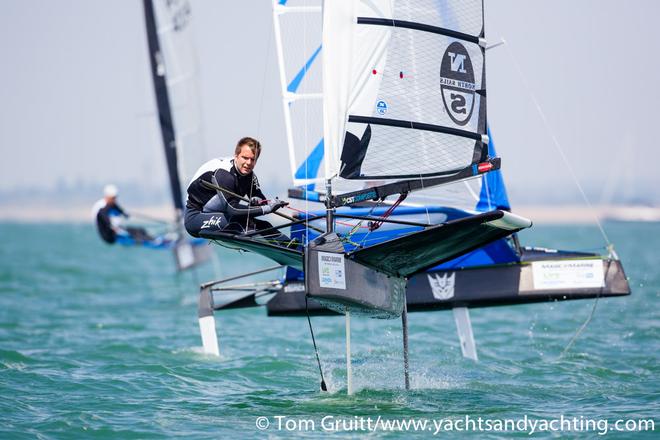 International Moth World Championships 2014 © Tom Gruitt / yachtsandyachting.com