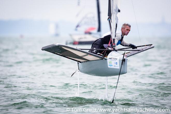 International Moth World Championships 2014 © Tom Gruitt / yachtsandyachting.com