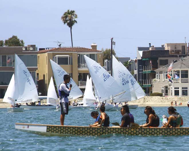 Some prefer rowing to sailing. © Rich Roberts http://www.UnderTheSunPhotos.com