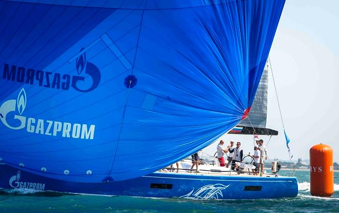 Swan 60 Class President helms into a winning finish at the 2013 Gazprom Swan 60 World Championship.   © Nautor's Swan - Kurt Arrigo