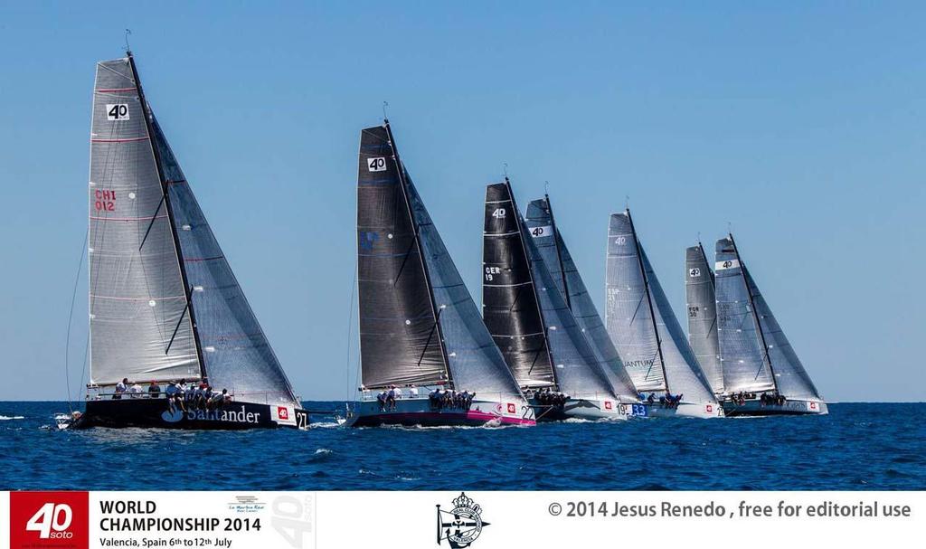 2014 Soto 40 World Championship &copy;  Jesus Renedo http://www.sailingstock.com
