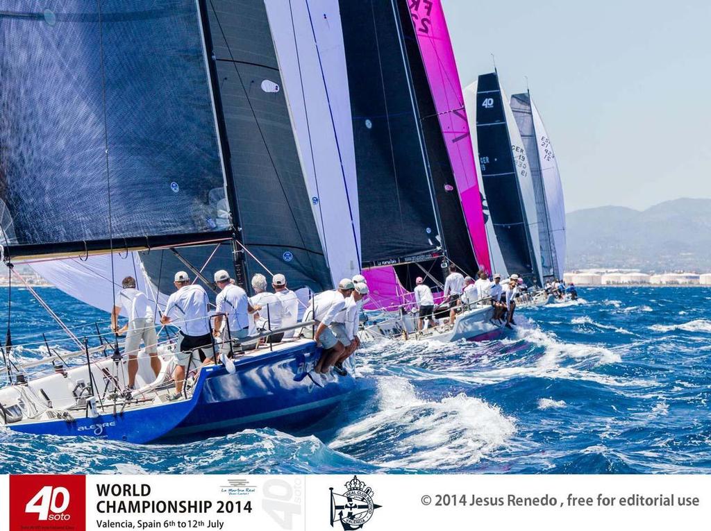 2014 Soto 40 World Championship &copy;  Jesus Renedo http://www.sailingstock.com