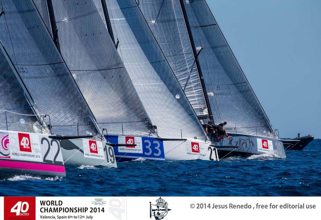 2014 Soto 40 World Championship &copy;  Jesus Renedo http://www.sailingstock.com