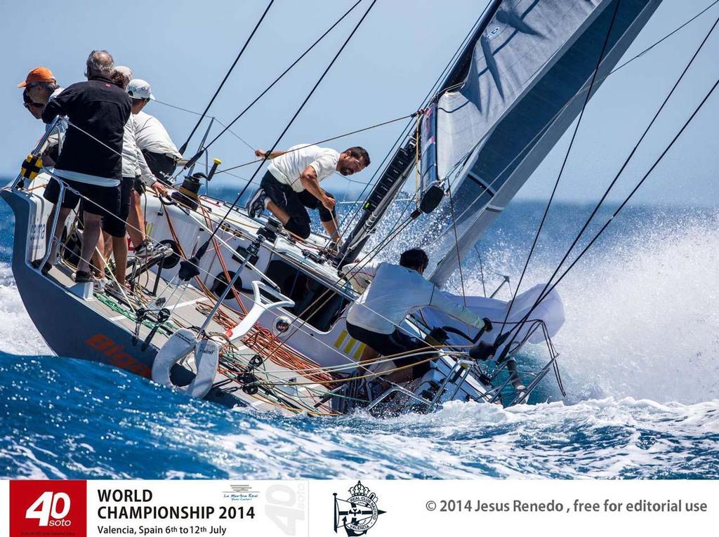 2014 Soto 40 World Championship &copy;  Jesus Renedo http://www.sailingstock.com