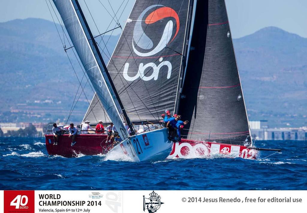 2014 Soto 40 World Championship &copy;  Jesus Renedo http://www.sailingstock.com