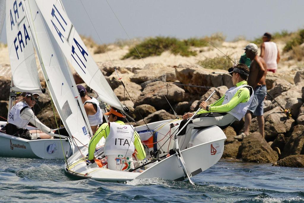 Day 4, 2014 ISAF Youth Worlds, Portugal ©  Neuza Aires Pereira | ISAF Youth Worlds