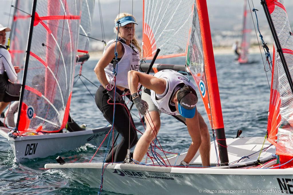  - Day 5 - 2014 ISAF Youth Sailing World Championships photo copyright  Neuza Aires Pereira | ISAF Youth Worlds taken at  and featuring the  class