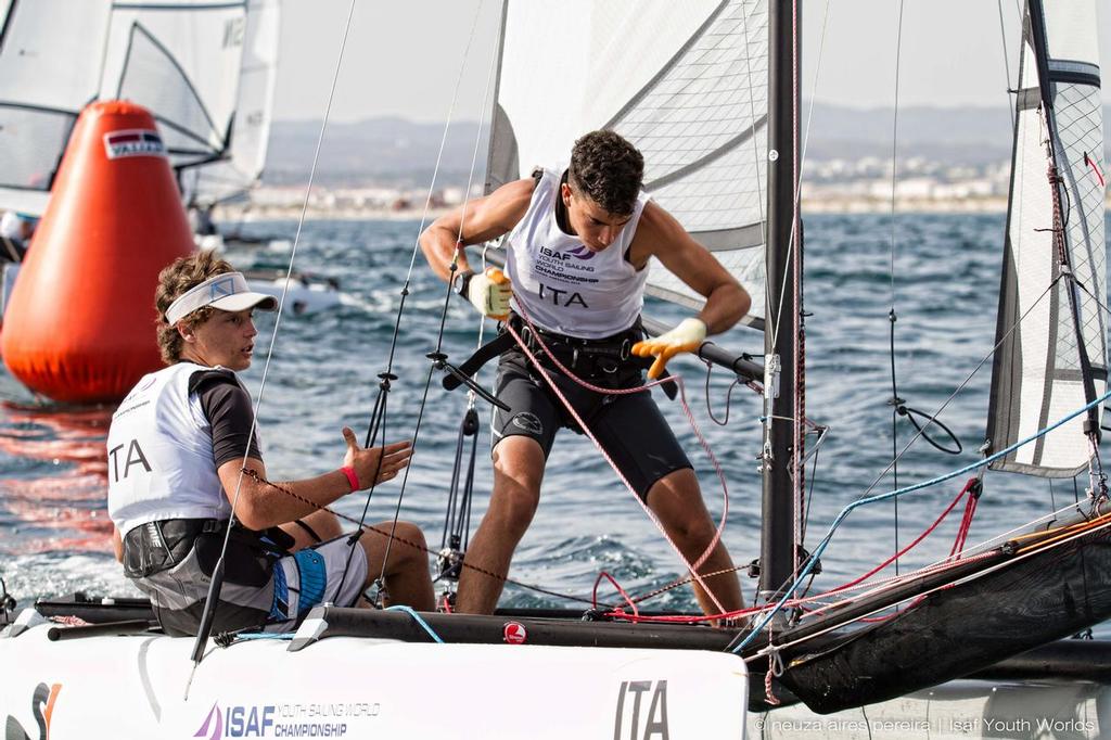  - Day 5 - 2014 ISAF Youth Sailing World Championships photo copyright  Neuza Aires Pereira | ISAF Youth Worlds taken at  and featuring the  class