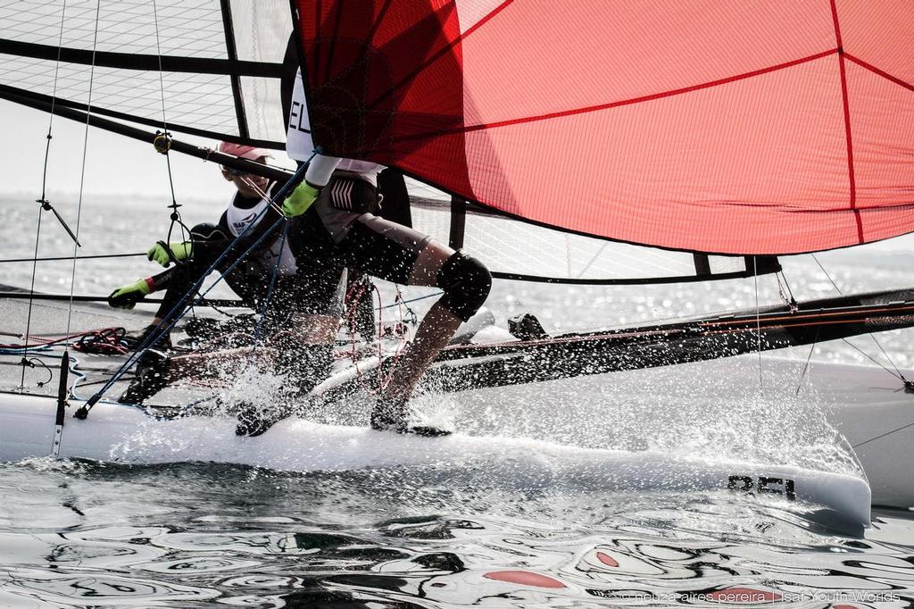  - Day 5 - 2014 ISAF Youth Sailing World Championships ©  Neuza Aires Pereira | ISAF Youth Worlds