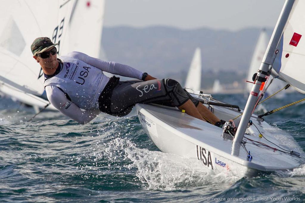 Laser Radial Boys, USA - 2014 ISAF Youth Sailing World Championship ©  Neuza Aires Pereira | ISAF Youth Worlds