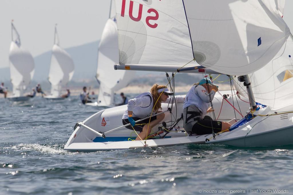  - Day 5 - 2014 ISAF Youth Sailing World Championships photo copyright  Neuza Aires Pereira | ISAF Youth Worlds taken at  and featuring the  class