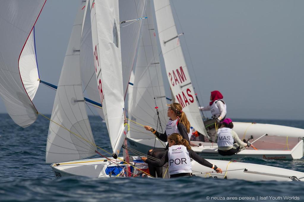  - Day 5 - 2014 ISAF Youth Sailing World Championships photo copyright  Neuza Aires Pereira | ISAF Youth Worlds taken at  and featuring the  class