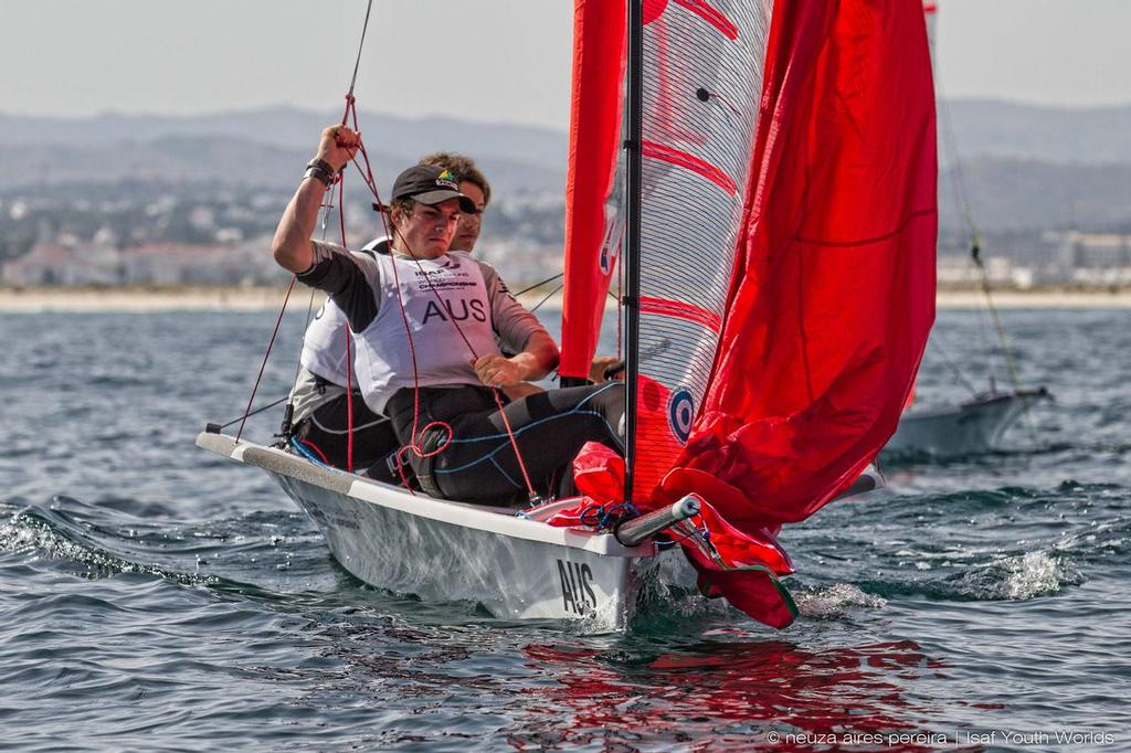  - Day 5 - 2014 ISAF Youth Sailing World Championships photo copyright  Neuza Aires Pereira | ISAF Youth Worlds taken at  and featuring the  class