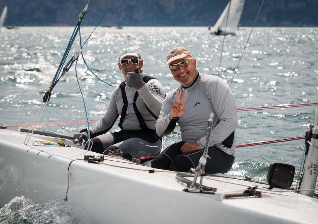 2014 Star Class World Championship - Diego Negri and Sergio Lambertenghi photo copyright  Marc Rouiller / Star Sailors League taken at  and featuring the  class