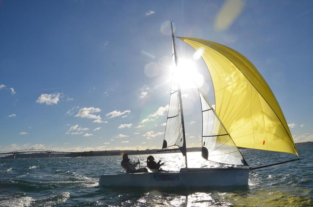A winters day training in auckland photo copyright Amy Fletcher taken at  and featuring the  class
