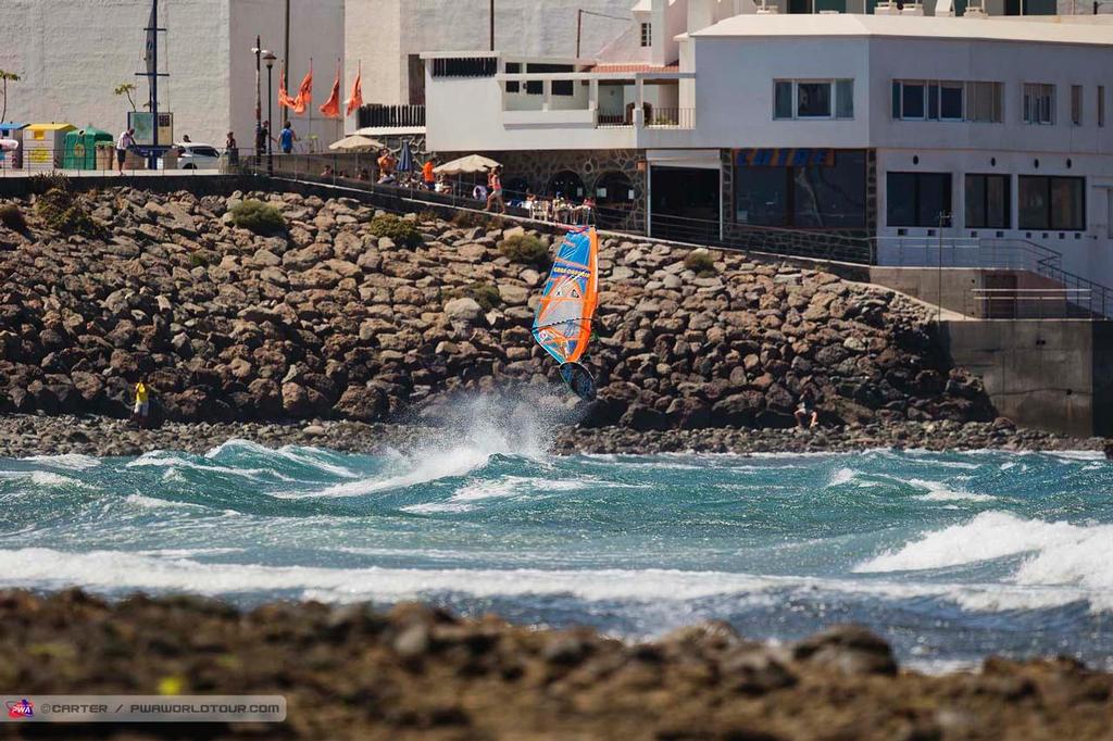 Beenen Forward - 2014 PWA Pozo World Cup / Gran Canaria Wind and Waves Festival photo copyright  Carter/pwaworldtour.com http://www.pwaworldtour.com/ taken at  and featuring the  class
