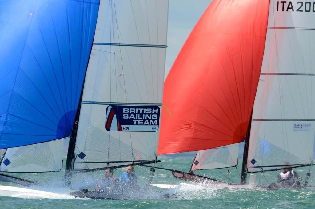 2014 Nacra 17 European Championship © Antoine Beysens