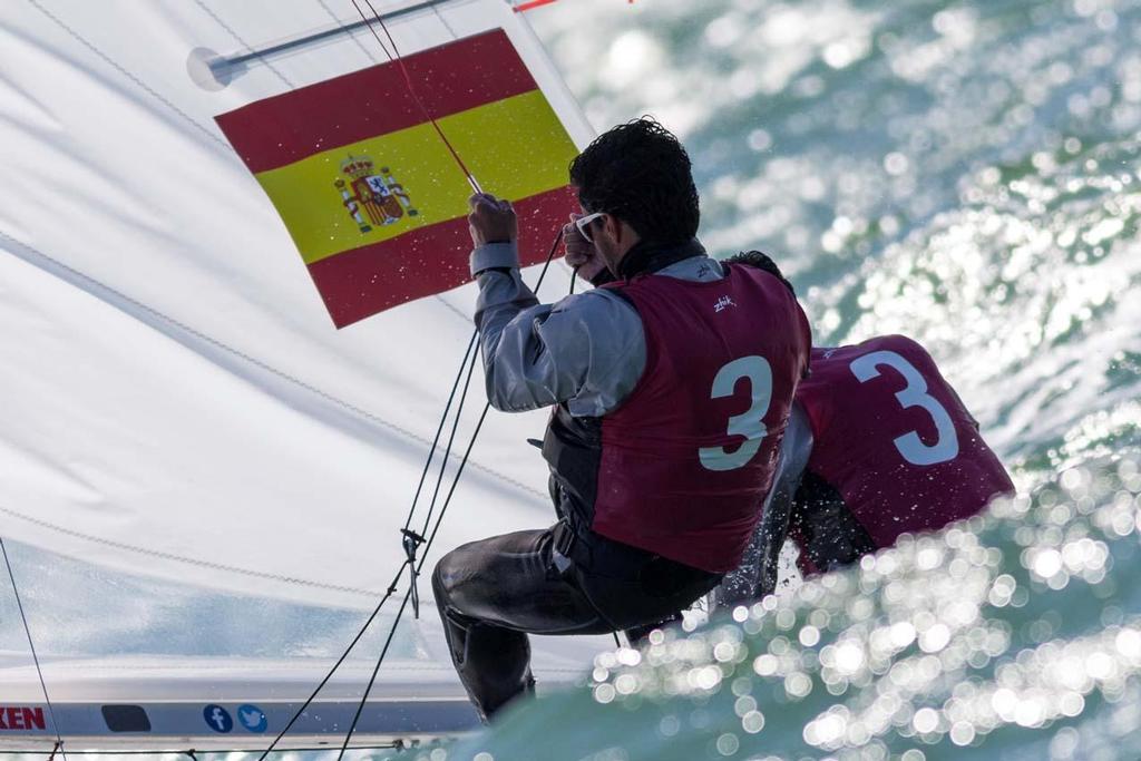 David Charles Vila and Alex Charles Vila (ESP-1) - 2014 470 Junior World Championships, Day 4 photo copyright Zerogradinord.it taken at  and featuring the  class