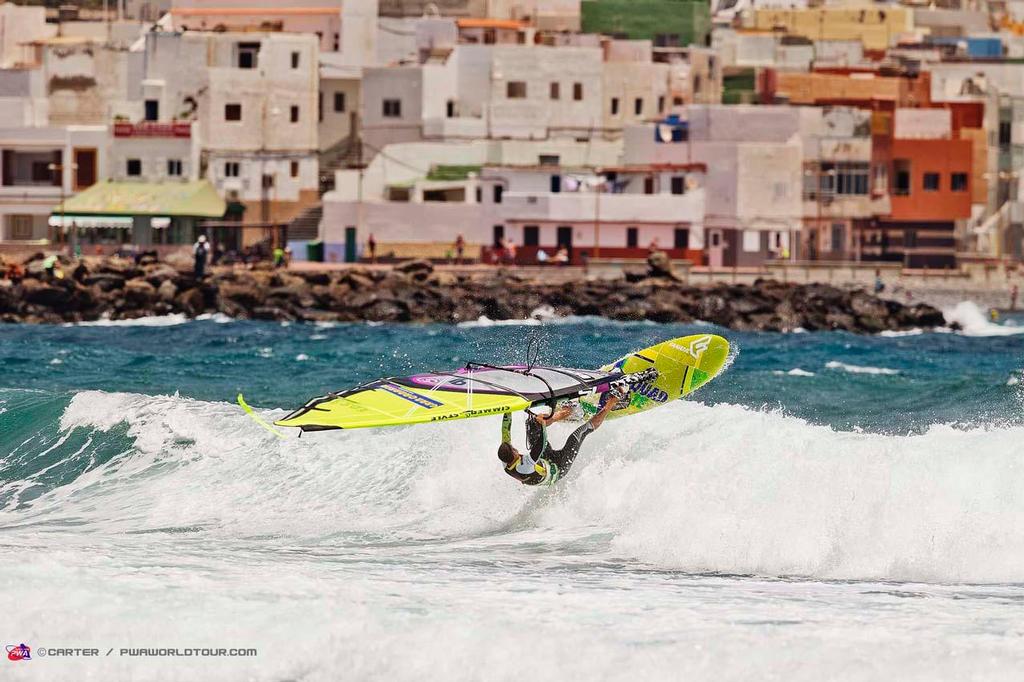 Josep Pons - 2014 PWA Pozo World Cup / Gran Canaria Wind and Waves Festival, Day 2 photo copyright  Carter/pwaworldtour.com http://www.pwaworldtour.com/ taken at  and featuring the  class