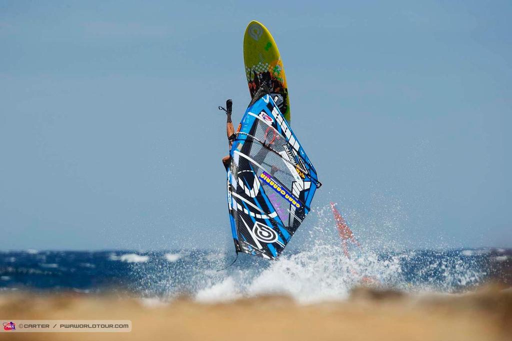 Martin ten Hove - 2014 PWA Pozo World Cup / Gran Canaria Wind and Waves Festival photo copyright  Carter/pwaworldtour.com http://www.pwaworldtour.com/ taken at  and featuring the  class