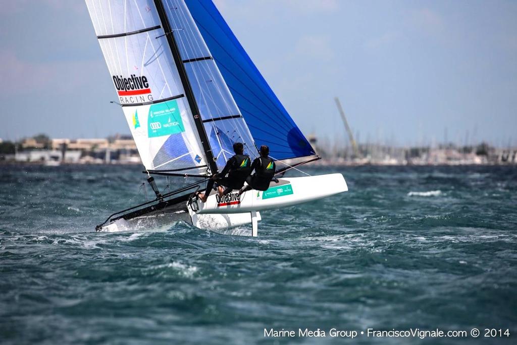 Waterhouse - Darmanin. Nacra17 European Championship 2014 ©  Francisco Vignale http://www.franciscovignale.com/