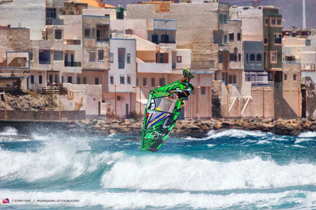 Nicolas Akgazciyan - 2014 PWA Pozo World Cup / Gran Canaria Wind and Waves Festival, Day 2 photo copyright  Carter/pwaworldtour.com http://www.pwaworldtour.com/ taken at  and featuring the  class