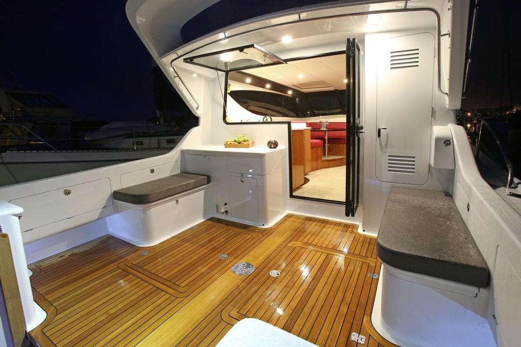 Odysseia1 see her at the Auckland On the Water Boat Show 2014 © SW