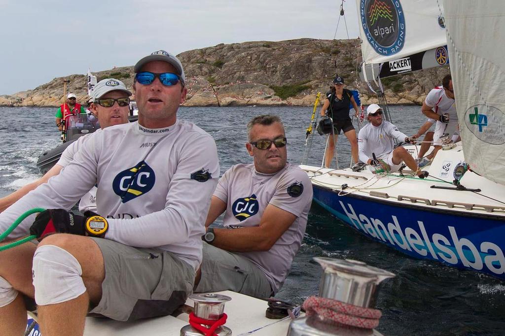On Board with Ian Williams during the Finals of Stena Match Cup Sweden photo copyright  Ian Roman / WMRT taken at  and featuring the  class