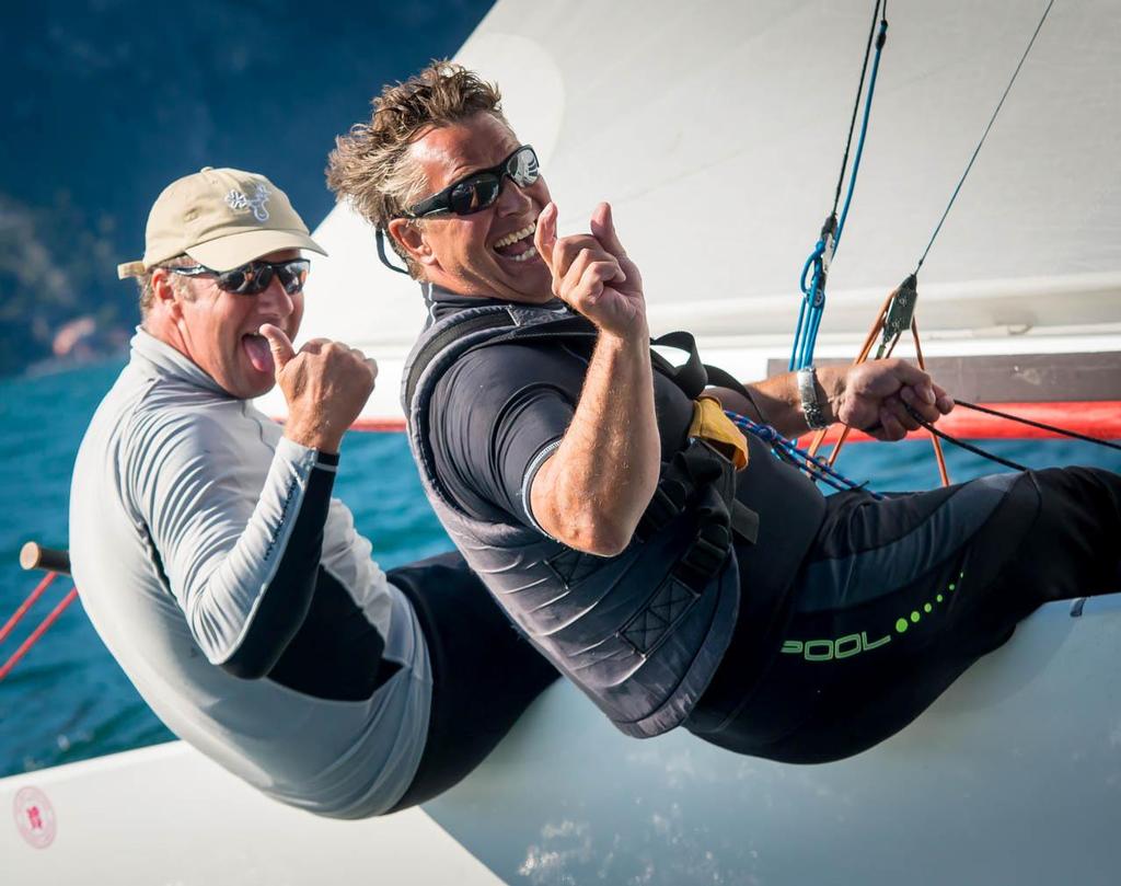 2014 Star Class World Championship, Fraglia Vela Malcesine - Day 4, Seebejer Uli and Reinhard Schmidt ©  Marc Rouiller / Star Sailors League