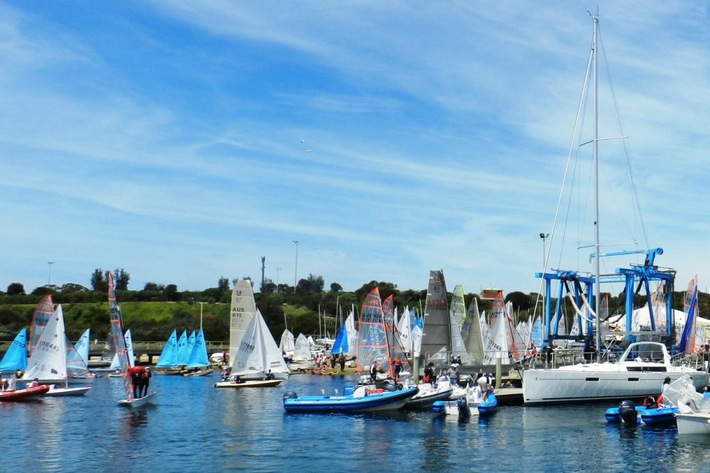 Sail Sandy - Beach scene. - Sail Sandy 2014 photo copyright Chris Furey taken at  and featuring the  class