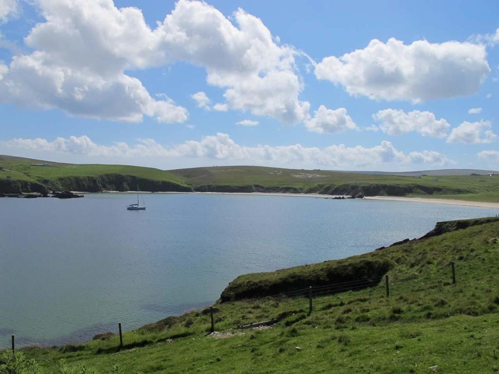 Northern Scotland Voyage to Orkney and Shetland Isles - Anchored at the northernmost anchorage in the United Kingdom, Unst photo copyright Paul and Sheryl Shard http://www.distantshores.ca/ taken at  and featuring the  class