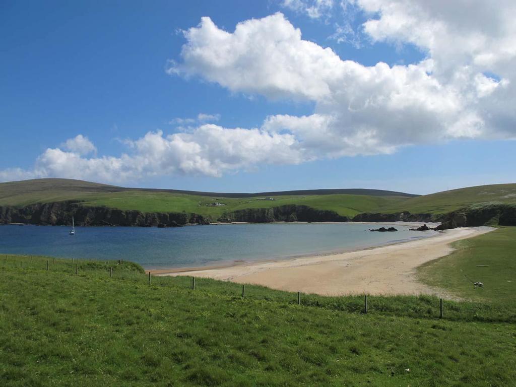 Northern Scotland Voyage to Orkney and Shetland Isles - Anchored at the northernmost anchorage in the United Kingdom, Unst photo copyright Paul and Sheryl Shard http://www.distantshores.ca/ taken at  and featuring the  class