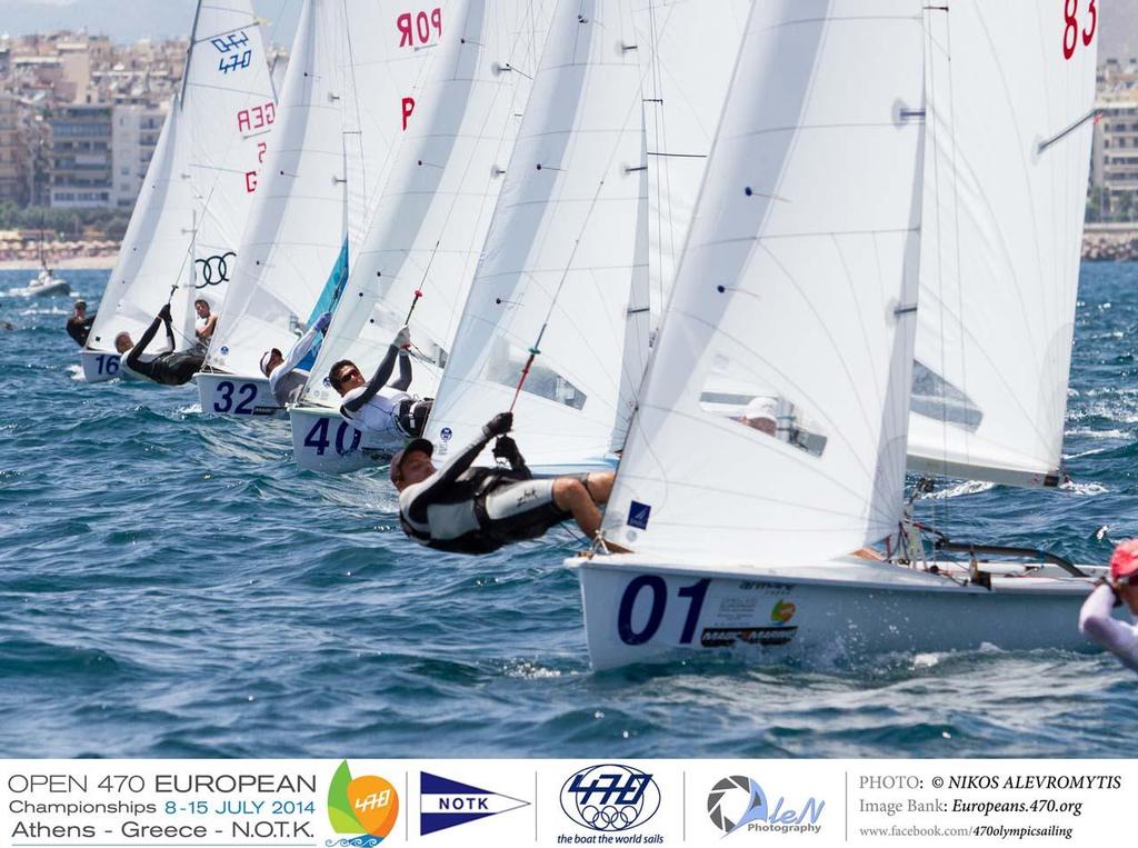 Sime Fantela and Igor Marenic (CRO-83) - 2014 470 European Championship photo copyright Nikos Alevromytis / Alen Photography http://www.alen.gr taken at  and featuring the  class