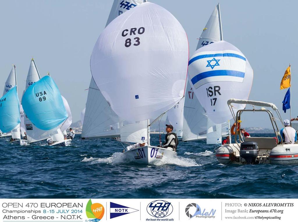 Sime Fantela and Igor Marenic (CRO-83) - 2014 470 European Championship photo copyright Nikos Alevromytis / Alen Photography http://www.alen.gr taken at  and featuring the  class
