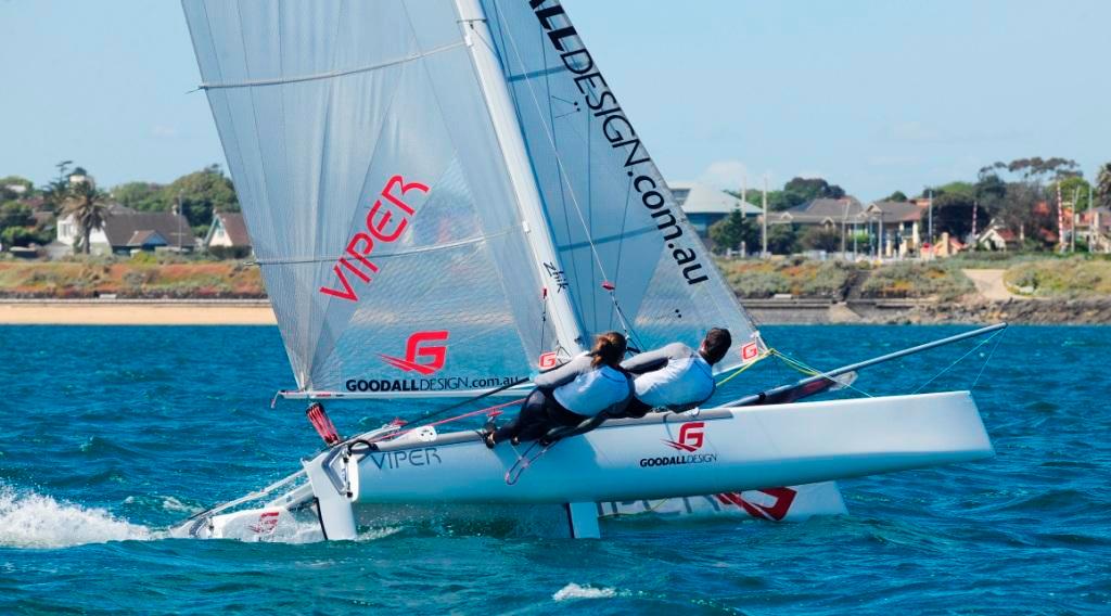 Viper off SYC Brett Goodall. - Sail Sandy 2014 photo copyright Brett Goodall taken at  and featuring the  class
