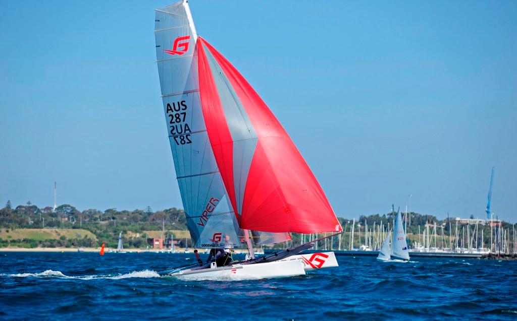 Viper off SYC Brett Goodall. - Sail Sandy 2014 photo copyright Brett Goodall taken at  and featuring the  class