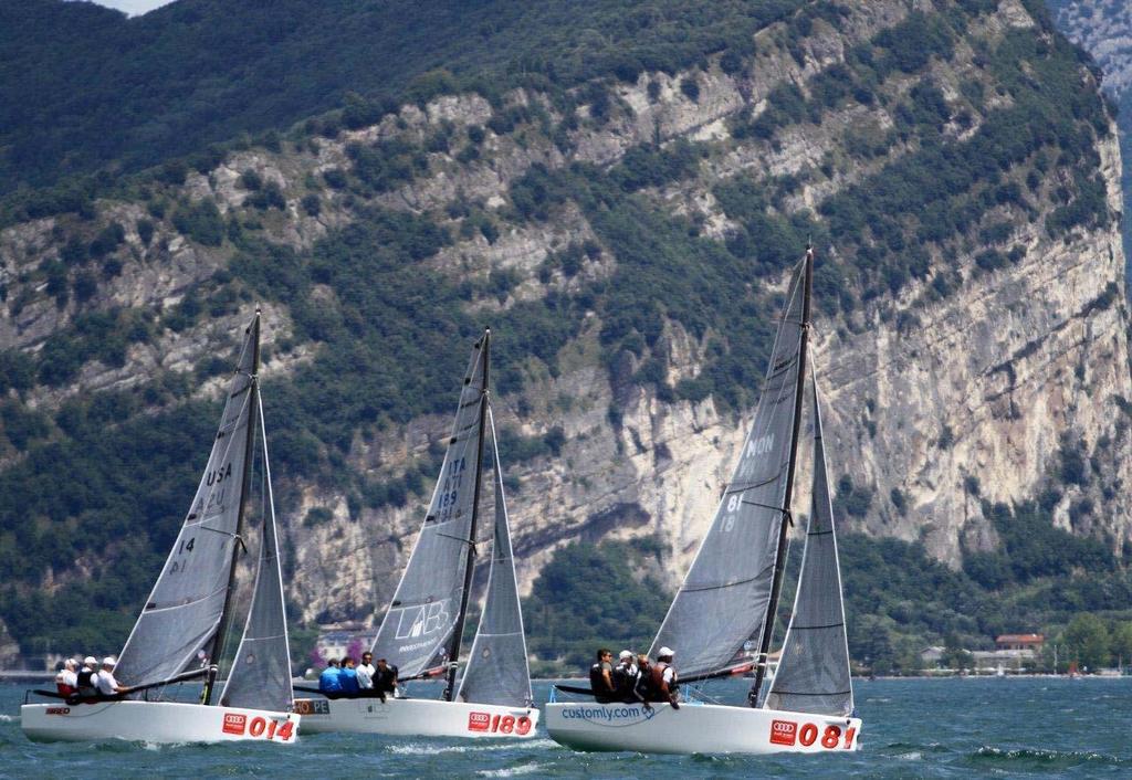 Audi Melges 20 Sailing Series 2014, Riva del Garda photo copyright  Max Ranchi Photography http://www.maxranchi.com taken at  and featuring the  class
